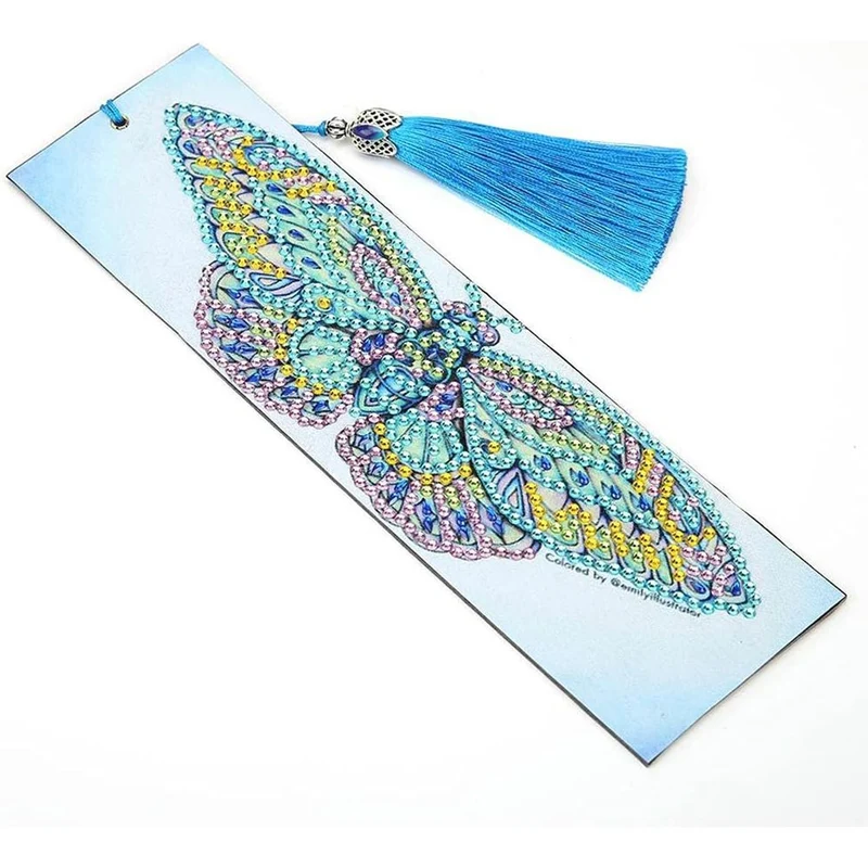 Diamond Painting Lesezeichen Schmetterling