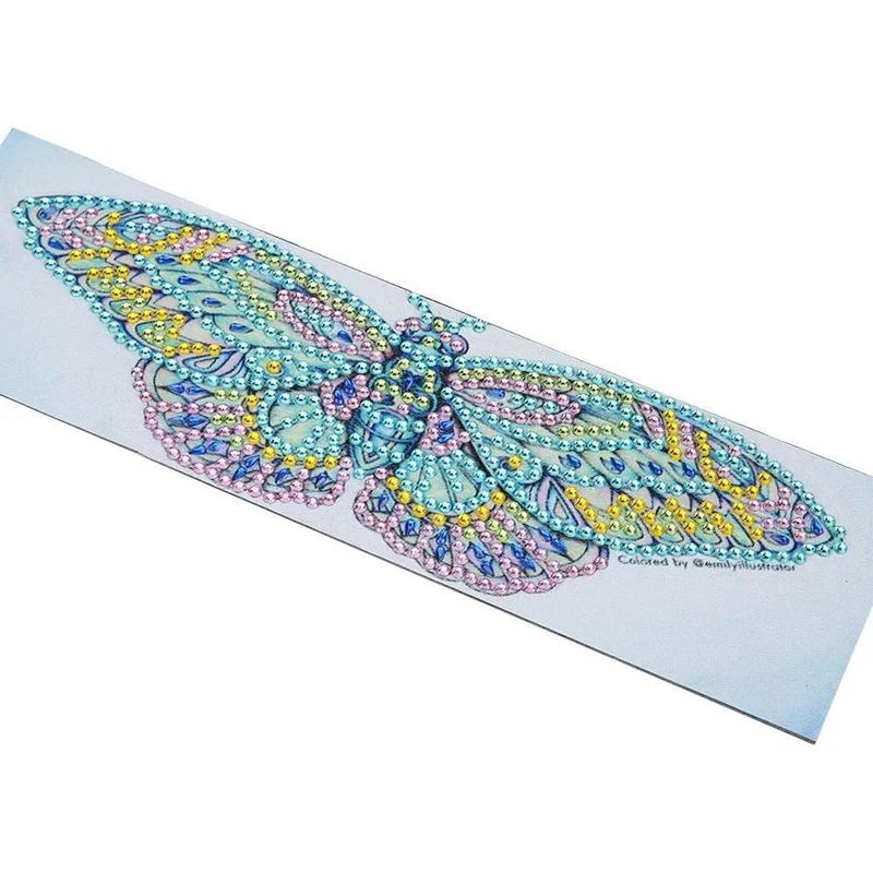 Diamond Painting Lesezeichen Schmetterling