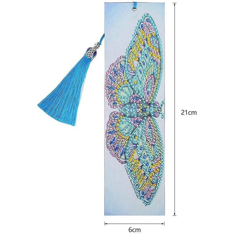 Diamond Painting Lesezeichen Schmetterling