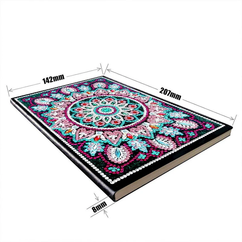 Diamond Painting Notizbuch Mandala