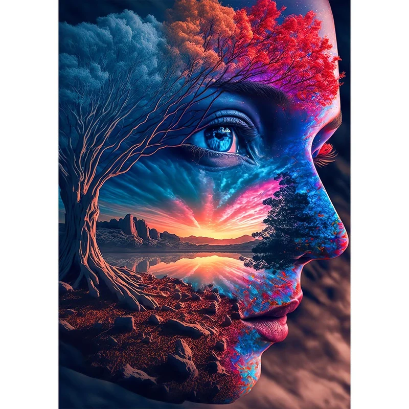 5D Diamond Painting – Mutter Natur