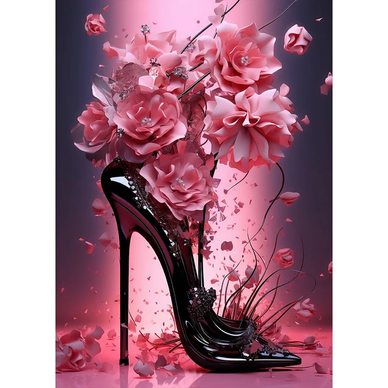 5D Diamond Painting – High Heels