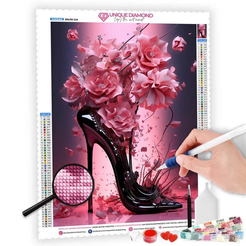 5D Diamond Painting – High Heels