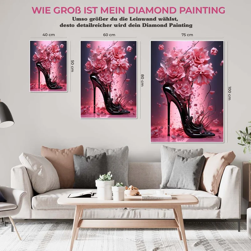 5D Diamond Painting – High Heels