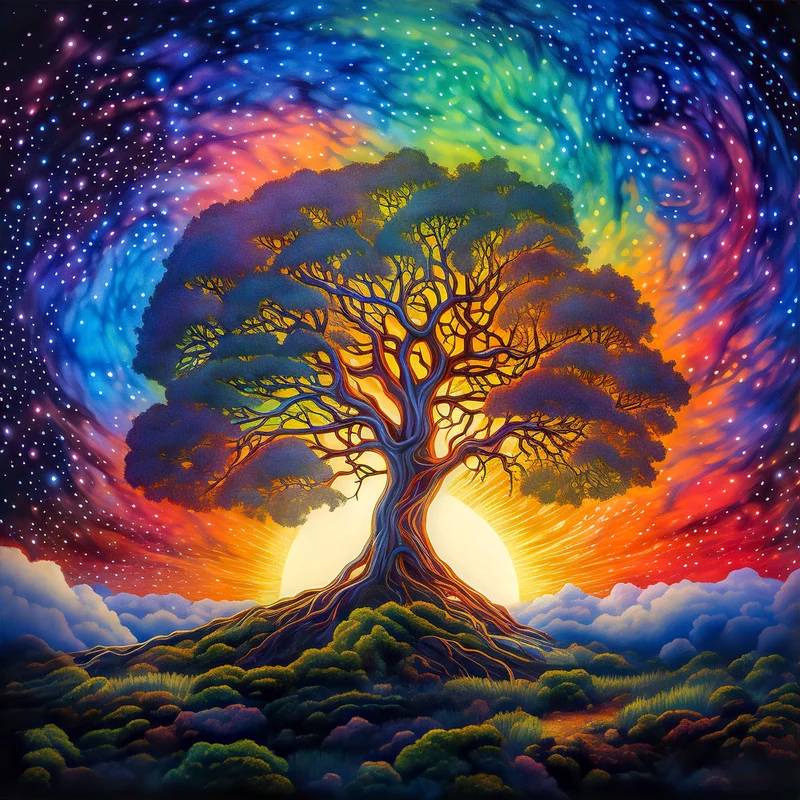 5D Diamond Painting – Magic Tree