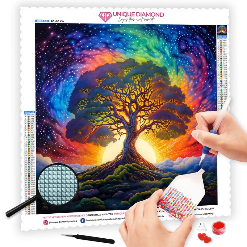 5D Diamond Painting – Magic Tree