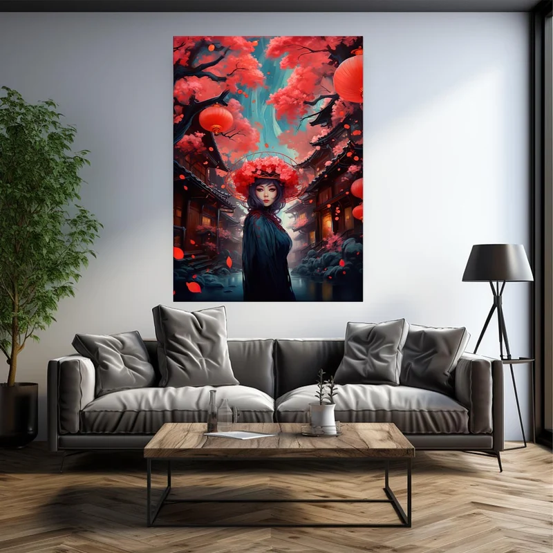 5D Diamond Painting – Geisha