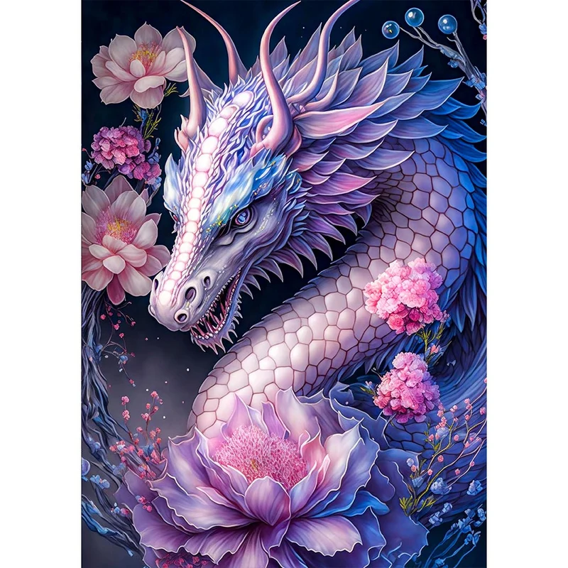 5D Diamond Painting – Dragon
