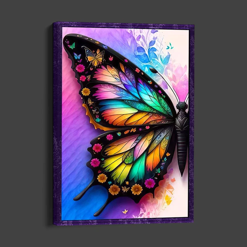 5D Diamond Painting – Butterfly