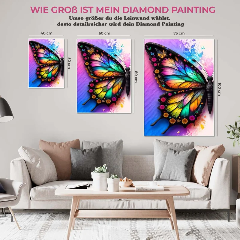 5D Diamond Painting – Butterfly