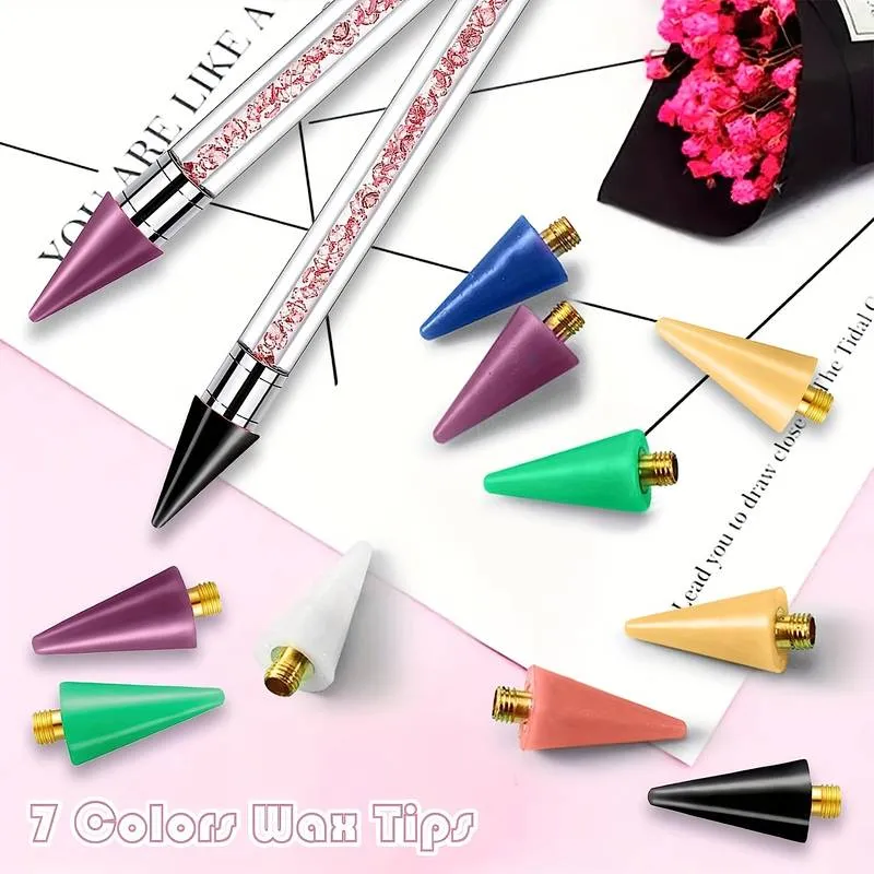 Diamond Painting Kristallstift Ersatzspitzen 7 Farben