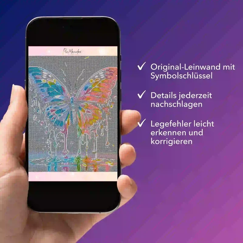 Digitale Bildmappe - Waterdrop Butterfly