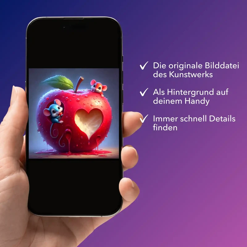 Digitale Bildmappe - Liebe im Mäusehaus