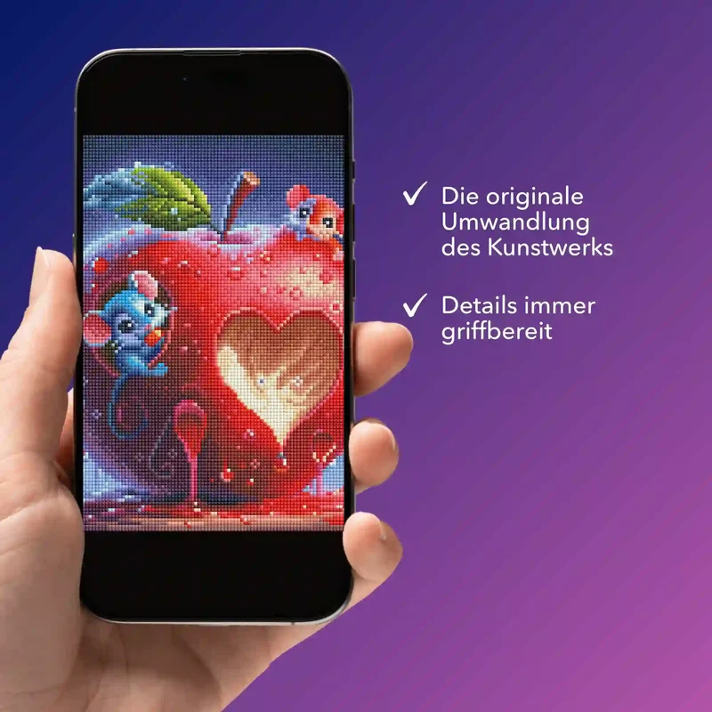 Digitale Bildmappe - Liebe im Mäusehaus