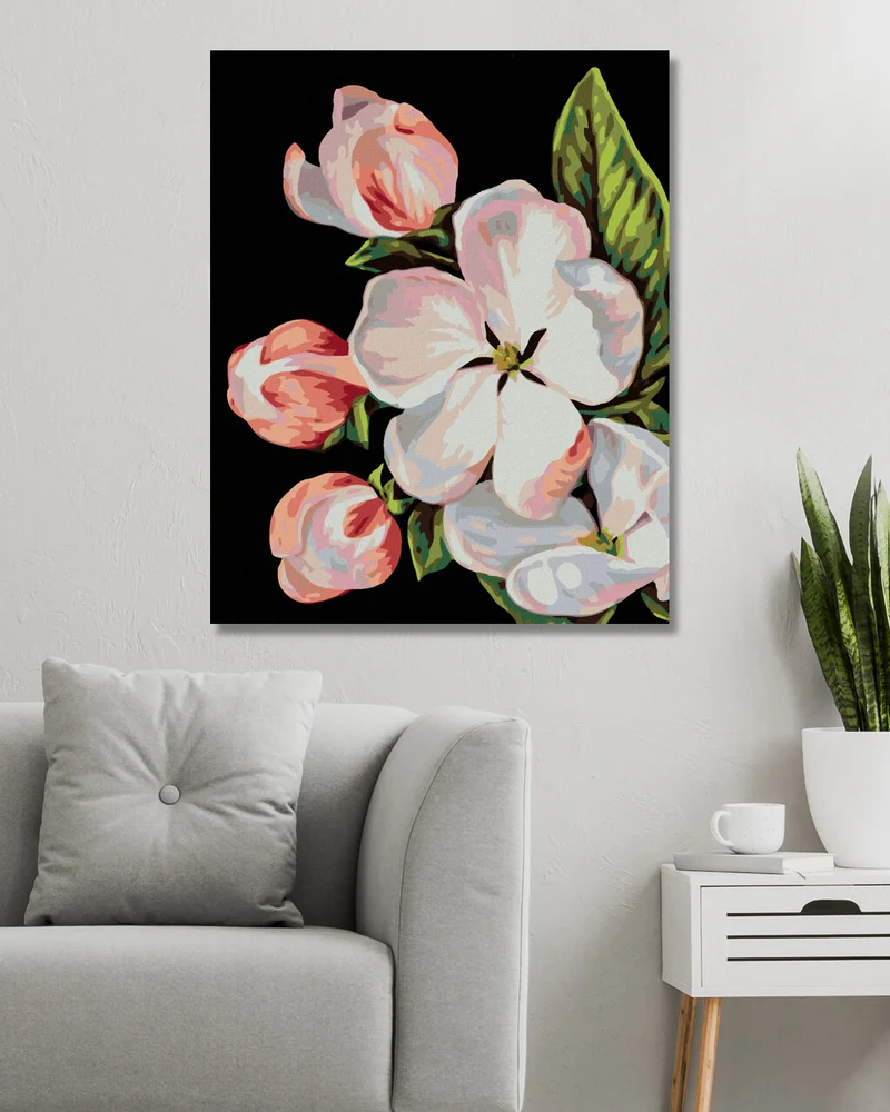 Diamond painting - APFELBLÜTE (MYROSLAVA VOLOSCHUK)