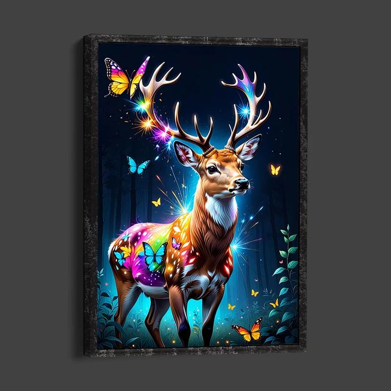 5D Diamond Painting – Magic Deer