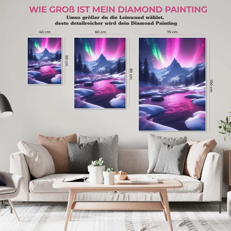 5D Diamond Painting – Traumhafte Aurora