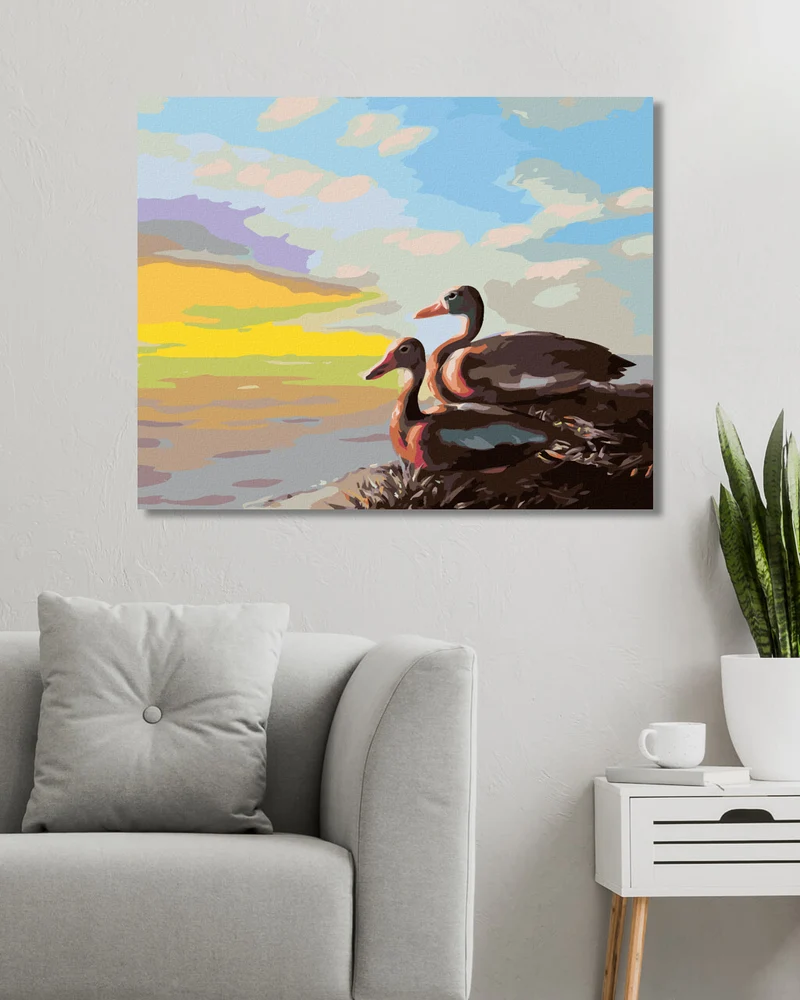 Diamond painting - ENTEN (D. RUSTY RUST)
