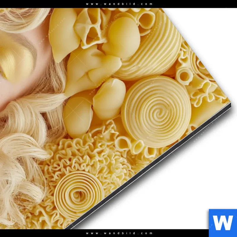 Alu-Dibond Bild | Pasta Queen | Hochformat
