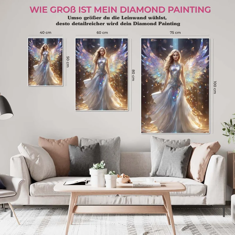 5D Diamond Painting – Crystal Angel