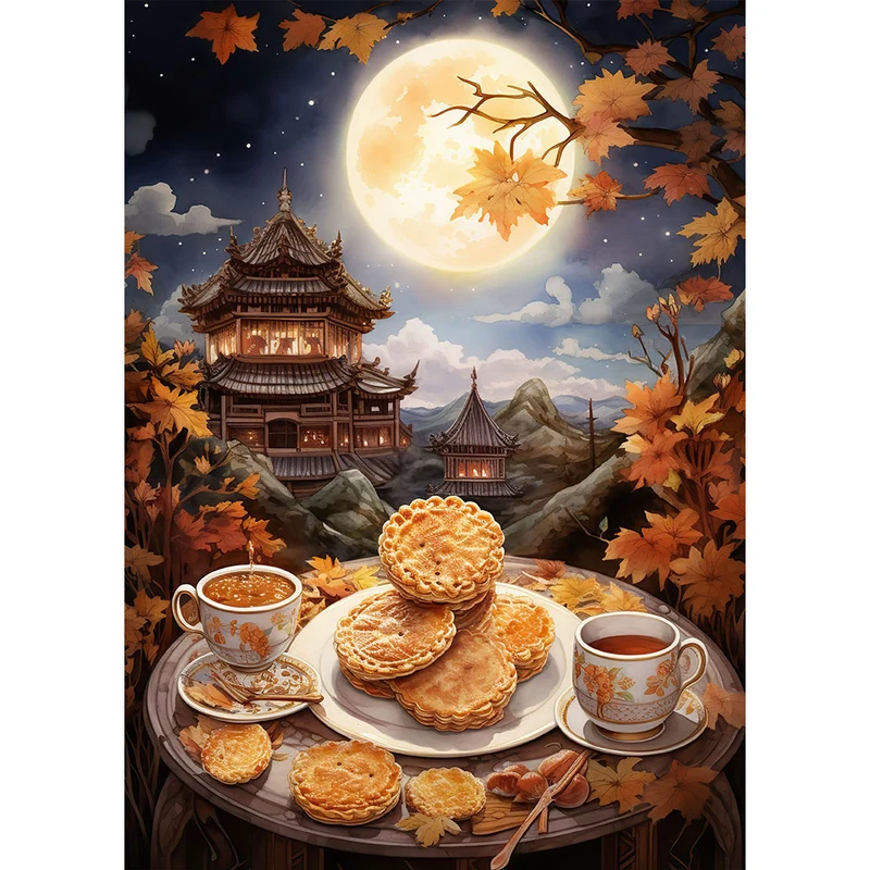 5D Diamond Painting – Herbst