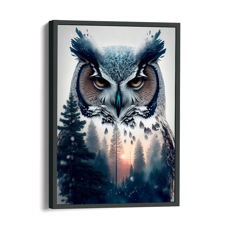 5D Diamond Painting – Natur Eule