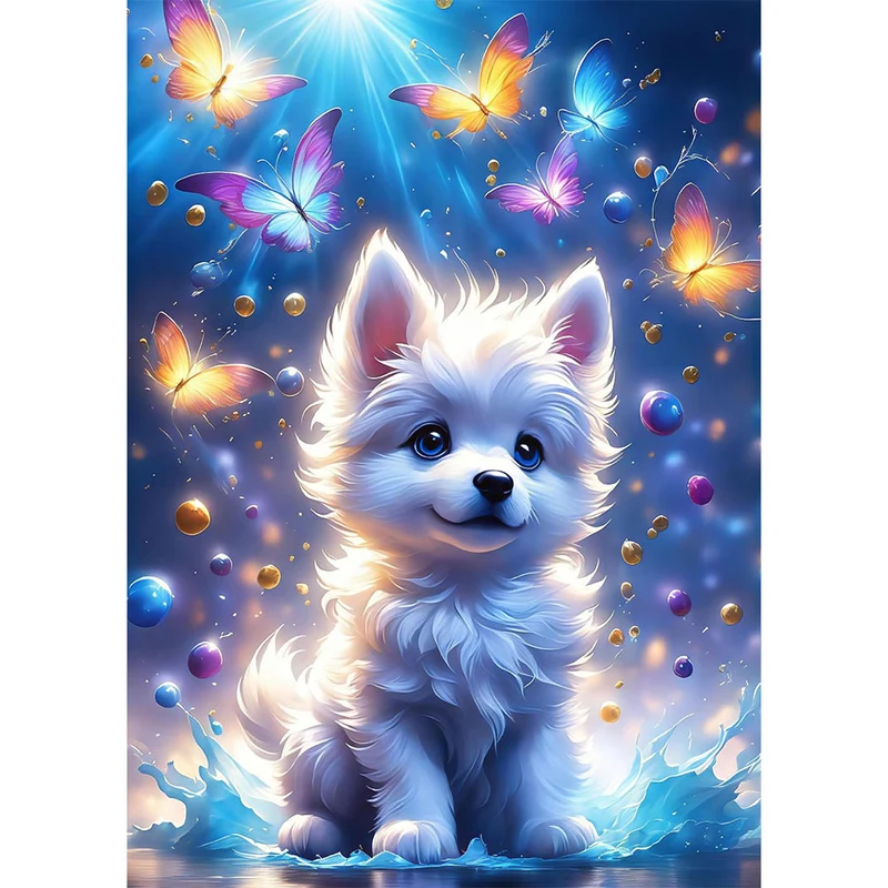 5D Diamond Painting – Lucky Dog