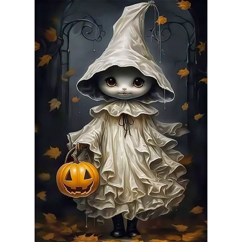 5D Diamond Painting – Halloween Geist