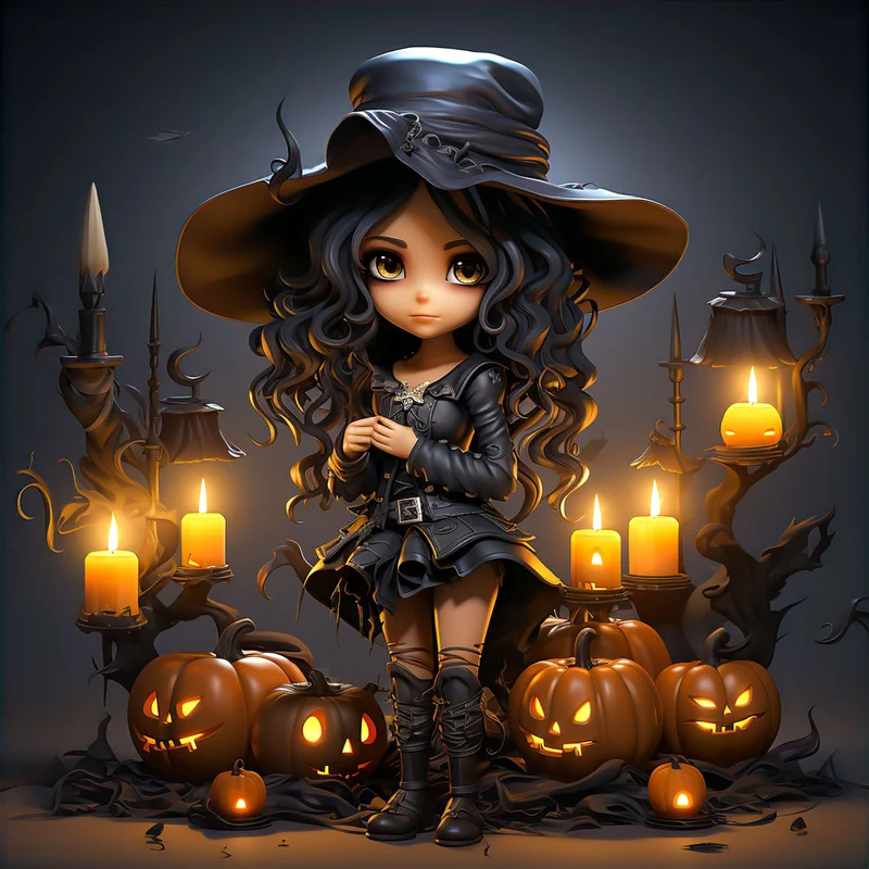 5D Diamond Painting - Clara On Halloween