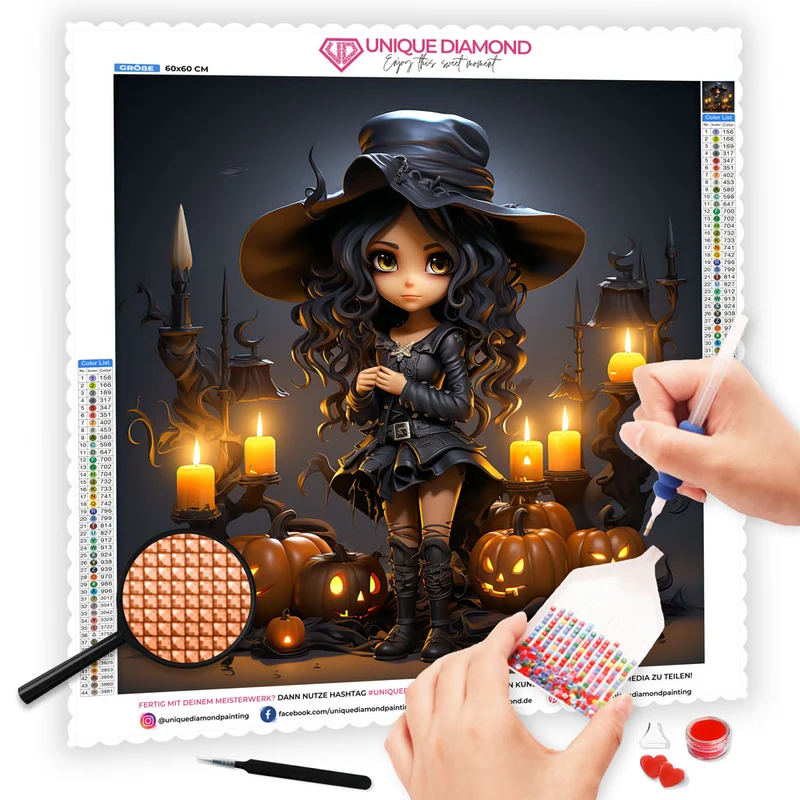 5D Diamond Painting - Clara On Halloween
