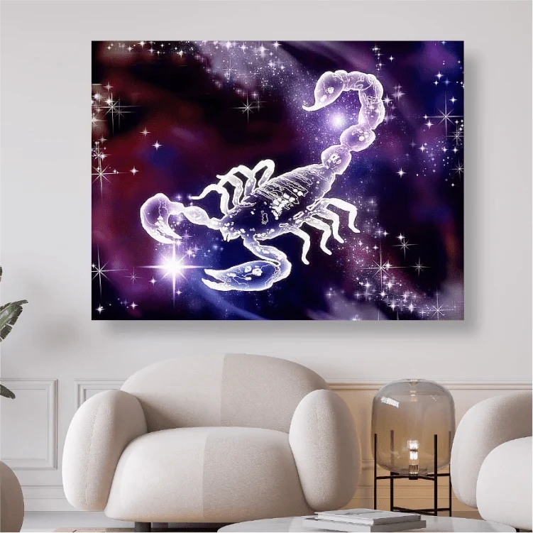 Sternzeichen Skorpion - 5D DIY Diamond Painting