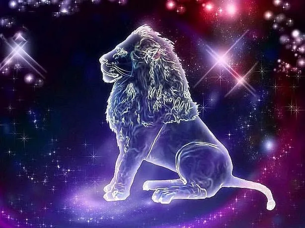 Sternzeichen Löwe - 5D DIY Diamond Painting