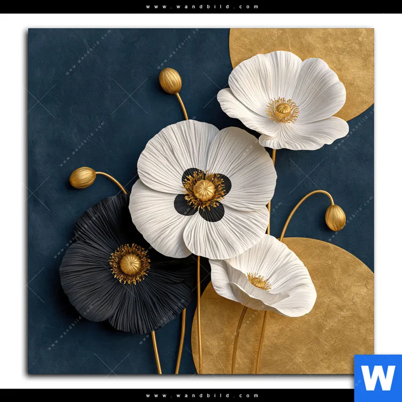 Wechselmotiv | Golden Poppies | Quadrat
