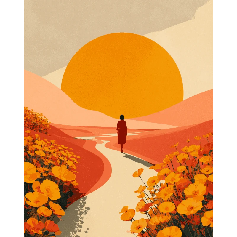 Der Sonne hinterher