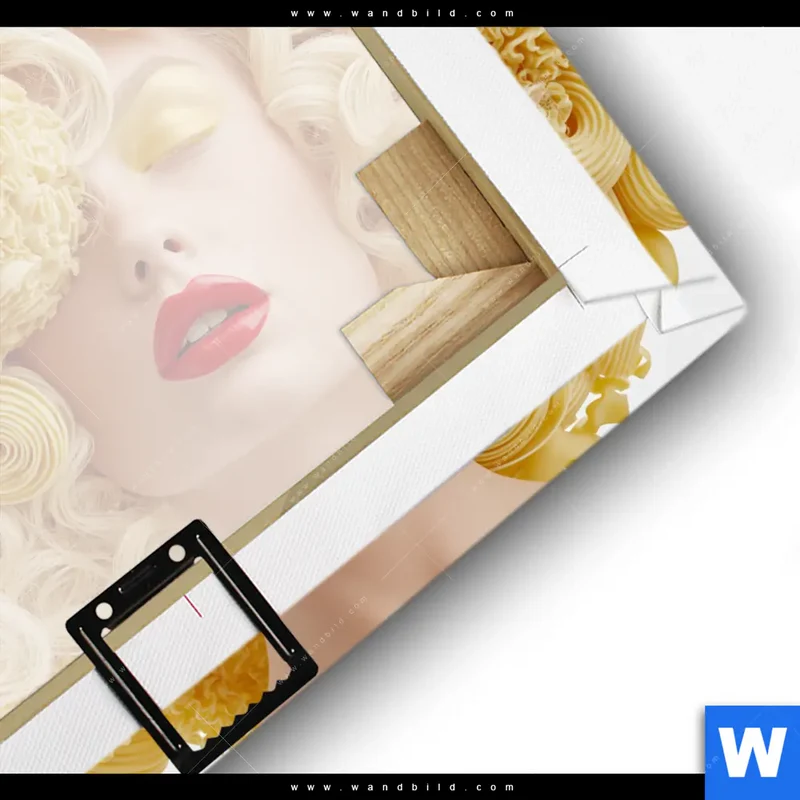 Leinwandbild | Pasta Queen | Quadrat