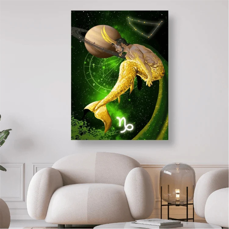 Sternzeichen Steinbock - 5D DIY Diamond Painting