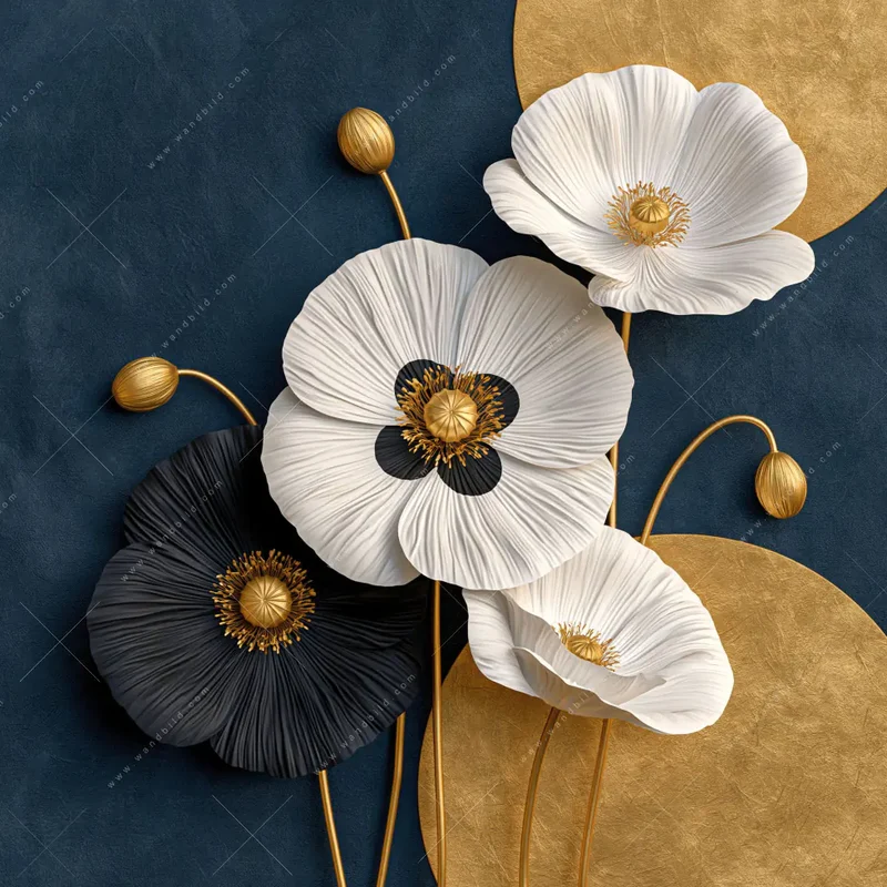 Wechselmotiv | Golden Poppies | Panorama