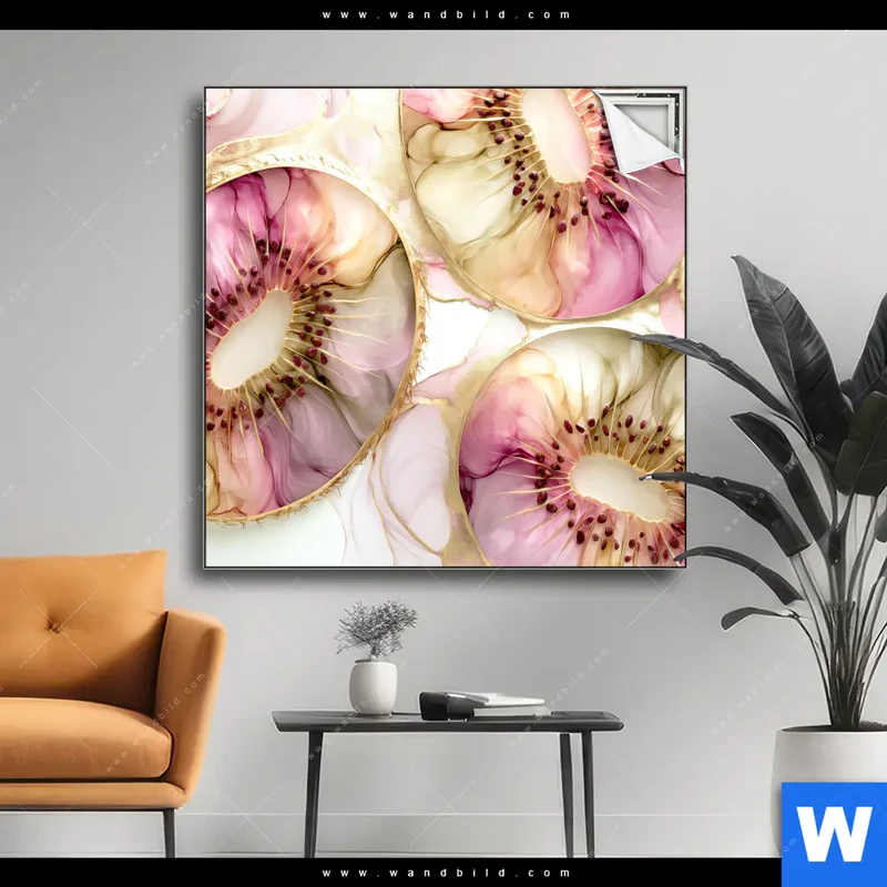 Spannbild | Kiwi - Edle Fruchtfantasie | Quadrat