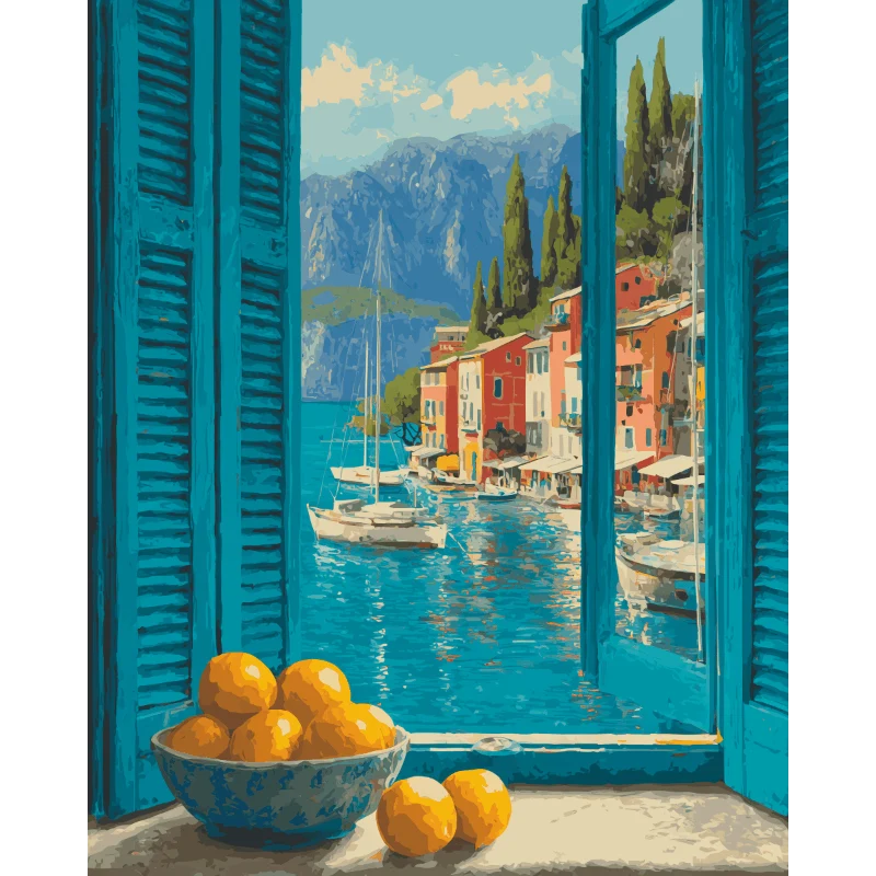 Fenster zum Comer See