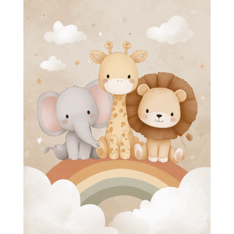 Auf dem Regenbogen