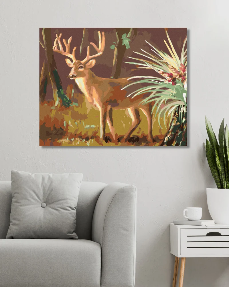 Diamond painting - HIRSCH (D. RUSTY RUST)