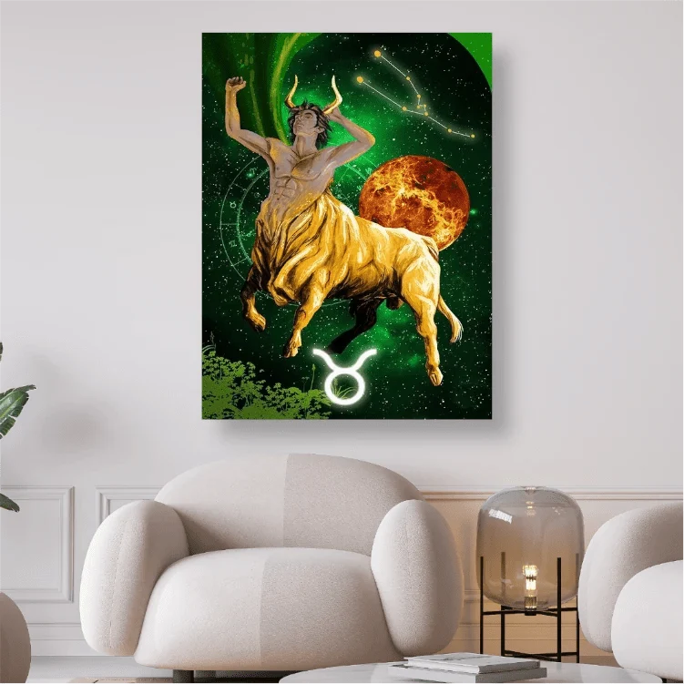 Sternzeichen Stier - 5D DIY Diamond Painting