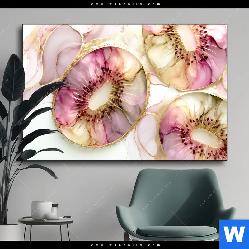 Wechselmotiv | Kiwi - Edle Fruchtfantasie | Querformat