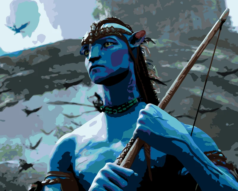 Diamond painting - JAKE MIT LUKE (Avatar)