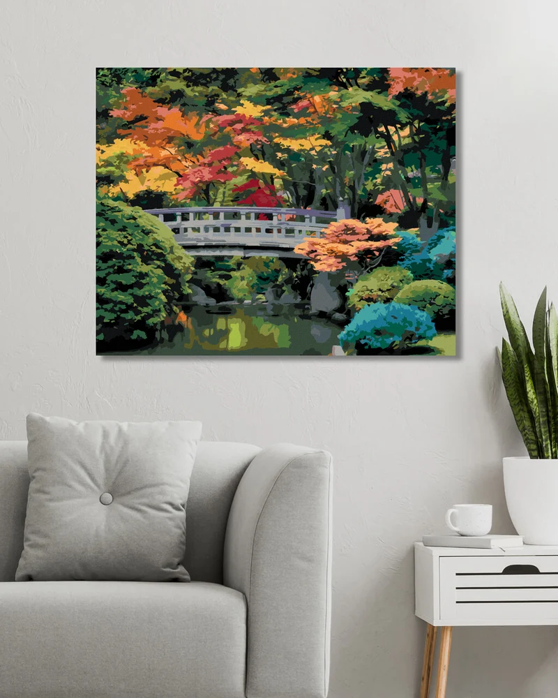 Diamond painting - JAPANISCHER GARTEN (DENNIS FRATES)