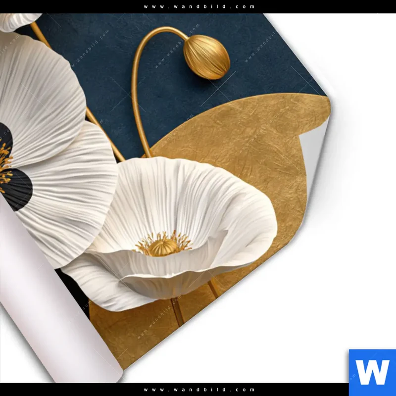 Poster | Golden Poppies | Querformat