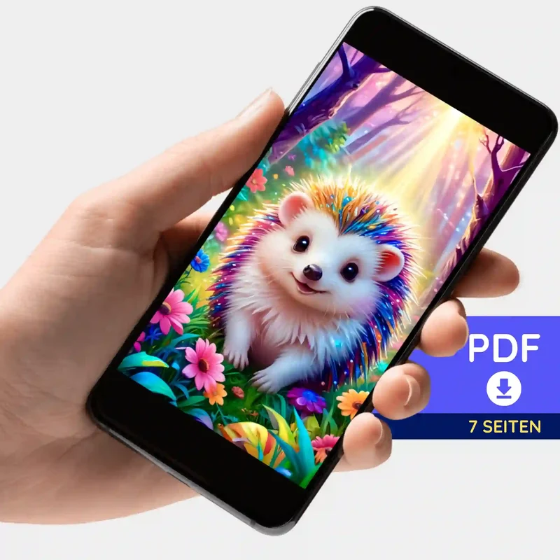 Digitale Bildmappe - Fairydust Special - Igel Stups