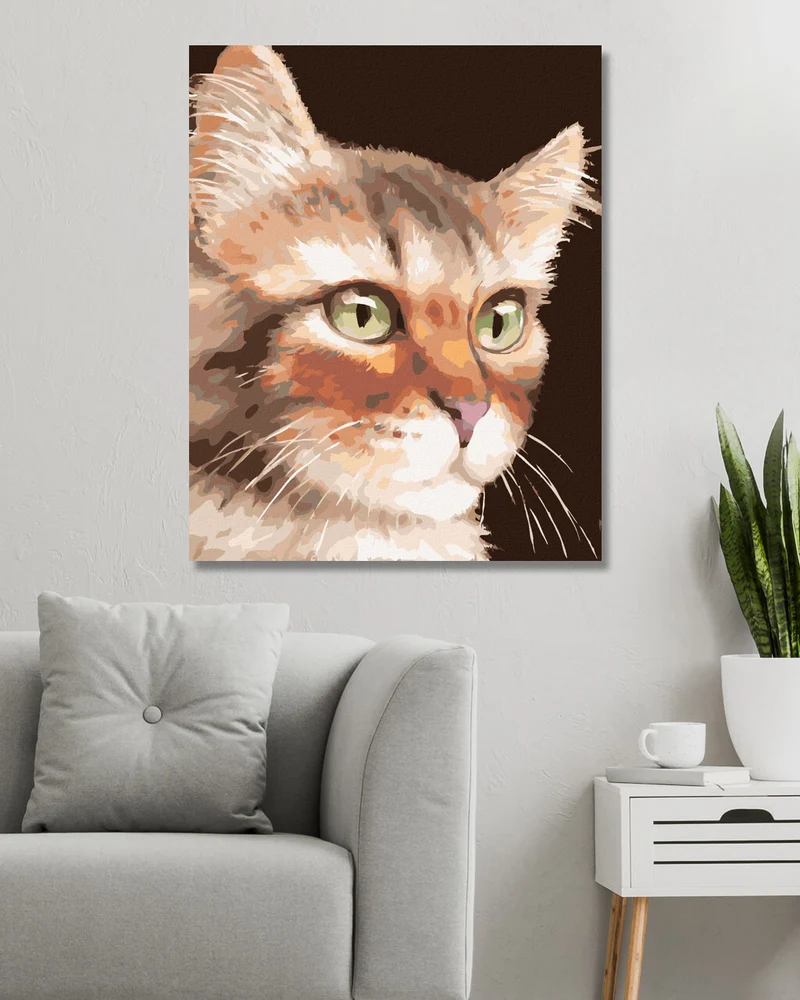 Diamond painting - KATZE (MYROSLAVA VOLOSCHUK)
