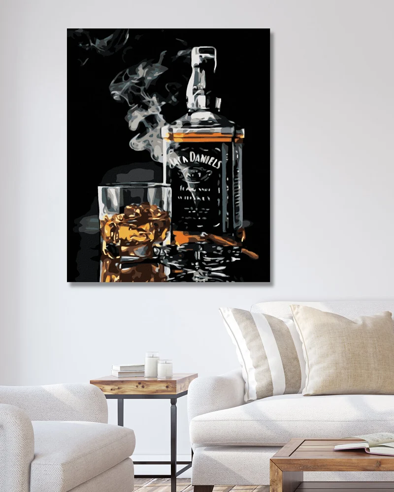 Diamond painting - JACK DANIELS FLASCHE