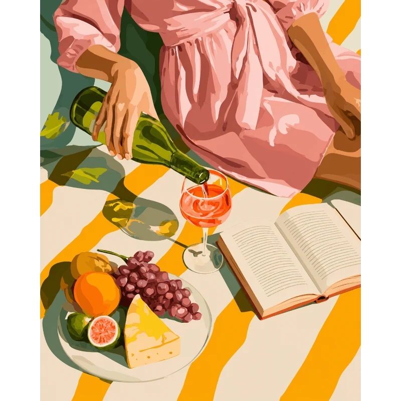 Buchclub-Picknick